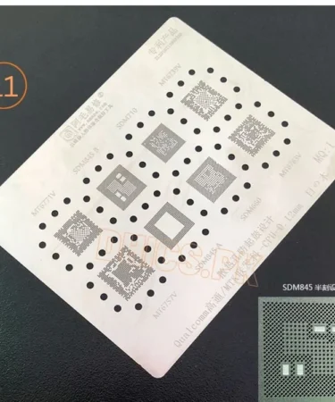 MQ1 Stencil For MTK QUALCOMM CPU MT6771V, SDM845, SDM710, MT6739V, MT6757v, SDM845A, SDM660, MT6763V