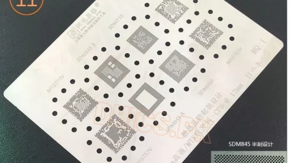 AMAOE MQ1 Stencil For MTK QUALCOMM CPU MT6771V, SDM845, SDM710, MT6739V, MT6757v, SDM845A, SDM660, MT6763V