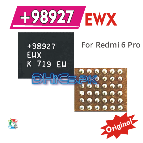 98927 100% Original Audio Ic for Redmi 6 Pro A2 Lite