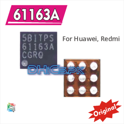 61163A 100% Original Display & Light Control iC 15pin iC for Huawei Ascend P7, Xiaomi Redmi