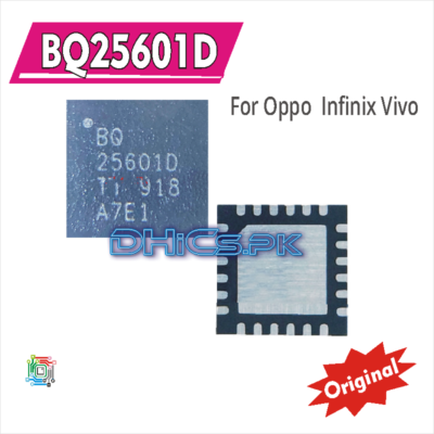 BQ25601D Original New Charging iC Chip For Infinix X608, Oppo Vivo, Redmi Note 5A, Huawei P Smart Z