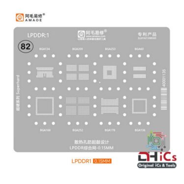 AMAOE Stencil LPDDR1 For BGA200, BGA134, BGA253, BGA60, BGA168, BGA252, BGA178, BGA136