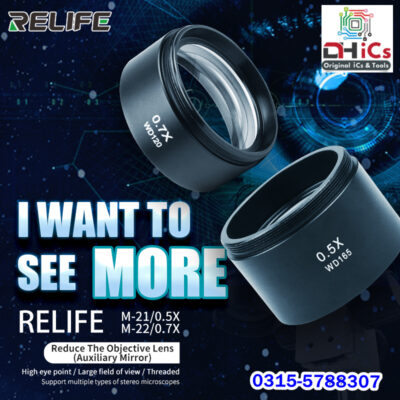 Auxiliary lens 0.5x  RELIFE M-21