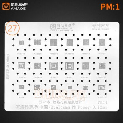 PM1 Stencil For Qualcomm Power ic
