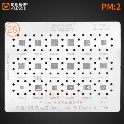 PM2 Stencil For Qualcomm Power ic