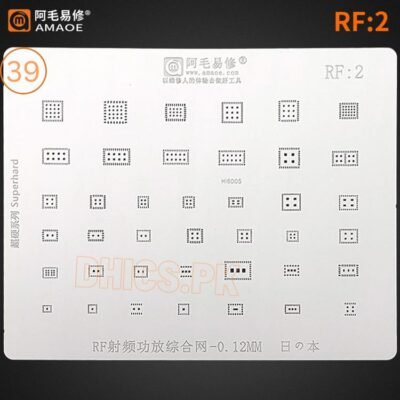 AMAOE Stencil RF2 For RF Radio Frequency Power Amplifier Integrated Network