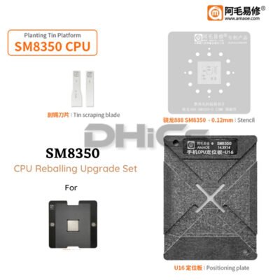 AMAOE Upgrade Kit For CPU Reballing Support SM8350 For Xiaomi 11T Pro Etc