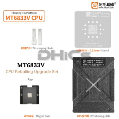 AMAOE Upgrade Kit For CPU Reballing Support MT6833V For Xiaomi Redmi Note 10 Pro/Vivo S12 Etc