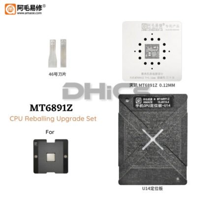 AMAOE Upgrade Kit For CPU Reballing Support MT6891Z For Xiaomi Redmi Note 10 Pro/Vivo S12 Etc