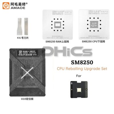 AMAOE Upgrade Kit For CPU Reballing Support SM8250 For OnePlus 8/Samsung Galaxy S20/ Samsung Galaxy S20 etc