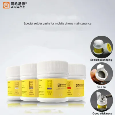 Solder Paste Silver/Lead-Free AMAOE M9  217*C  50g