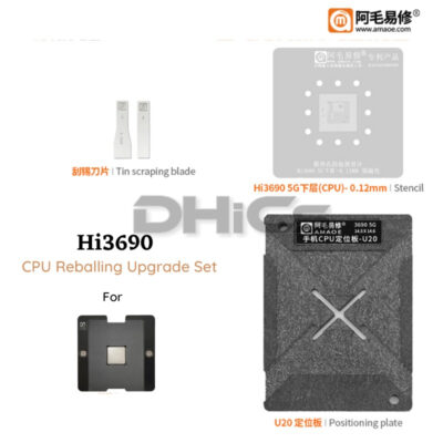 AMAOE Upgrade Kit For CPU Reballing Support HI3690 5G For Huawei Nova 6 5G/ Honor V30 5Getc..