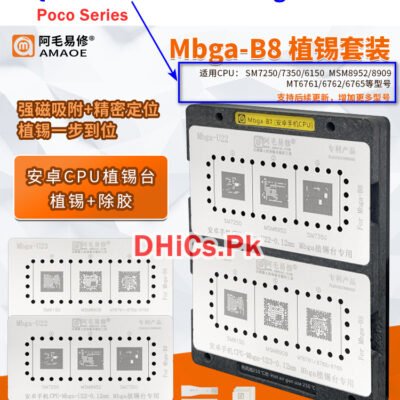 Mbga B8 Qualcomm MTK CPU Magnetic Reballing Fixture