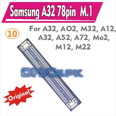 Samsung A32 A325  78pin  M.1 Display Connector For Samsung A12, A32, A52, A72, Galaxy S22, S22Plus, S22 Ultra