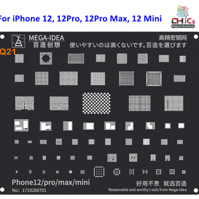 Stencil Mega iDea For iPhone 12, 12 Pro, 12 Pro max,  12 mini