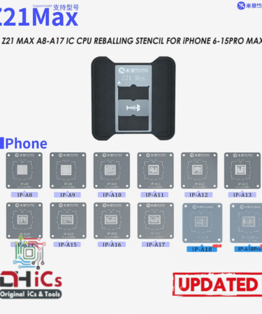 Mijing Z21 MAX CPU Reballing Stencil Magnetic Platform For iPhone A8-A18Pro Upgraded
