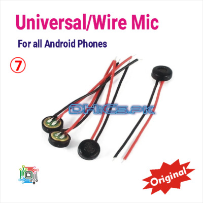 100% Original Universal/Wire Mic for all Android Mobile Phone models