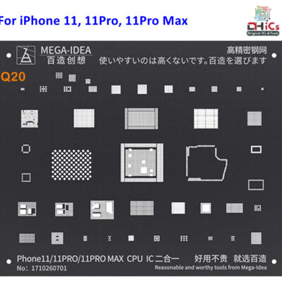 Stencil Mega iDea For iPhone 11, 11 Pro, 11 Pro max
