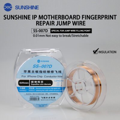 iPhone PCB Fingerprint Repair Jump wire/0.01MM SUNSHINE SS-007D