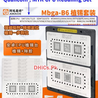 Mbga-B6 Magnetic Fixture For Samsung, MTK CPU,s  and Ram reballing easy