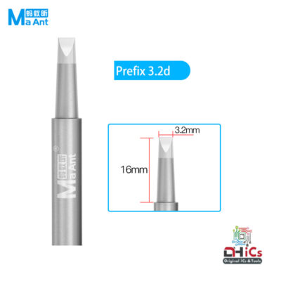 Soldering Iron Tip/Bit Type 3.2D MaAnt