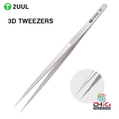 3D Tweezers 2UUL TW01 Hand Finish for Precise Phone Repair