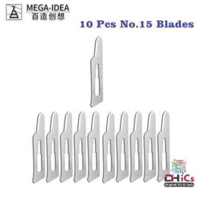 10 Pcs No.15 Repair Blade Set Mega Idea