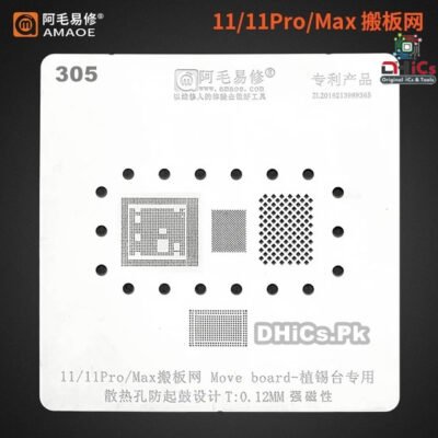 Iphone 11, 11Pro, 11ProMax Board Swap Stencil