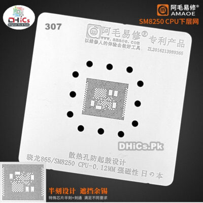 SM8250 Qualcomm CPU Single Stencil