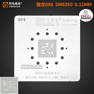SM8350 Qualcomm CPU Single Stencil