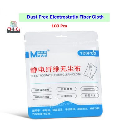 Dust free Electrostatic Fiber Wiping Cloth MaAnt 100 pcs