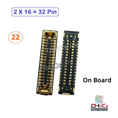 2X16 = 32 Pin LCD Connector