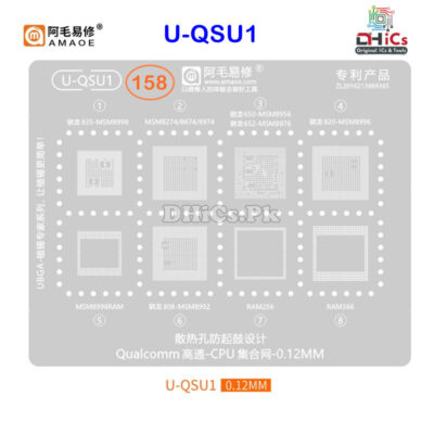 U-QSU1 For Qualcomm CPU MSM8998, 8274, 8674, 8974, 8956, 8976, 8996, 8992, Ram