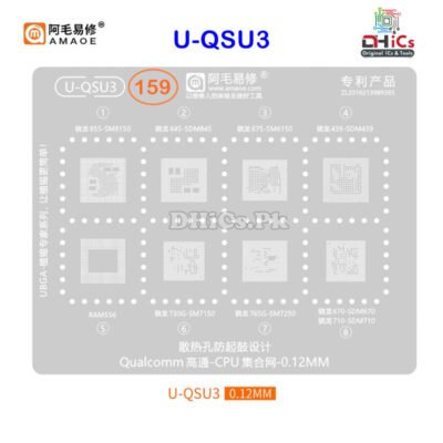 U-QSU3 For Qualcomm CPU SM8150, SDM845, SM6150,SDM439, SM7150, SM7250, SDM670, SDM710