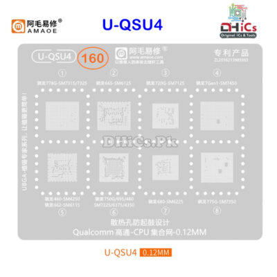 U-QSU4 For Qualcomm CPU SM7315, 7325, 6125, 7125, 7450, 4250, 6115, 7225, 6375, 4350, 6225, 7350