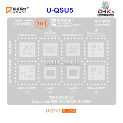 U-QSU5 For Qualcomm CPU SM8350, 8250 002, 8250 102, SM7475, 8475, 8425, 8450, 8550