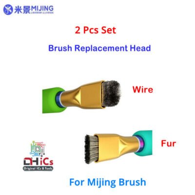 Mijing Pad Brush Replacement Head  2 Pcs Set