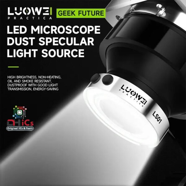 LED Microscope Dust Proof Light  Luowei LS01 - Image 2