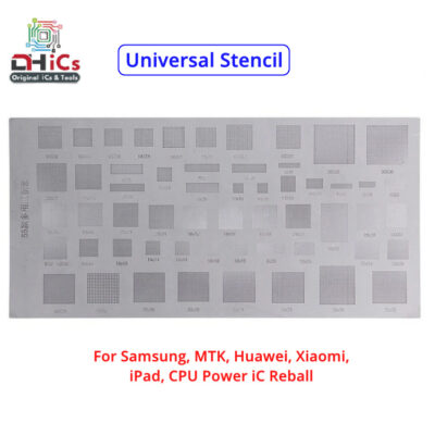 Universal BGA Stencil for MTK Samsung Huawei Xiaomi iPad CPU RAM Power IC Reball