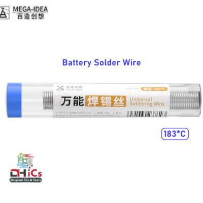 Mega-idea Battery Soldering Wire 183*C  With Lead