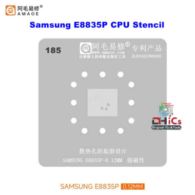 Samsung E8835P Stencil
