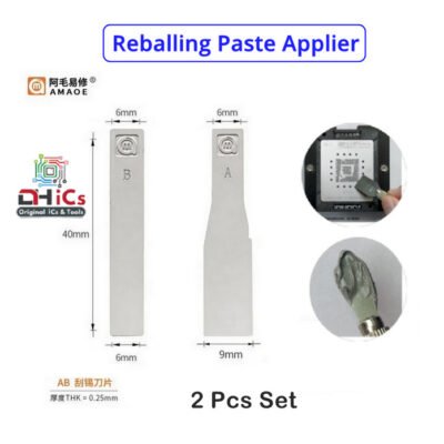 Reballing Paste Applier Knife Set 2pcs -AMAOE