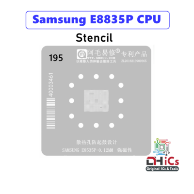 E8535P CPU Stencil