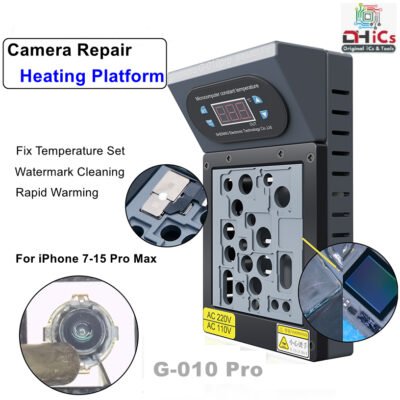 Camera Repair Heating Platform G-010 Pro For iPhone 7-15 Promax