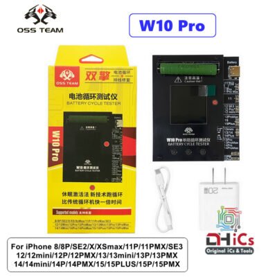 W10 Pro OSS TEAM Battery Efficiency Pop Up Tester For iPhone 11-15 Promax