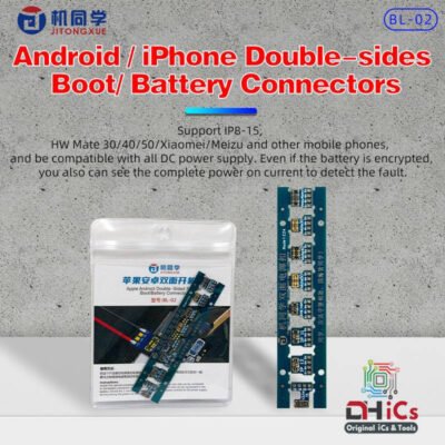 Android/iPhone Double Side Battery Connectors For iP8-15 and Android JTX BL-02