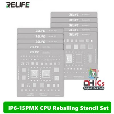 iPhone 6-15PMX CPU Reballing Stencil Set Relife RL-044