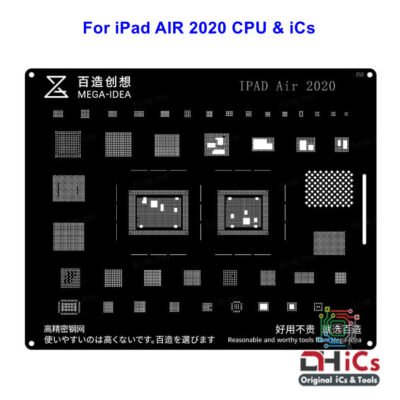 MEGA IDEA iPAD Air 2020 CPU Stencil