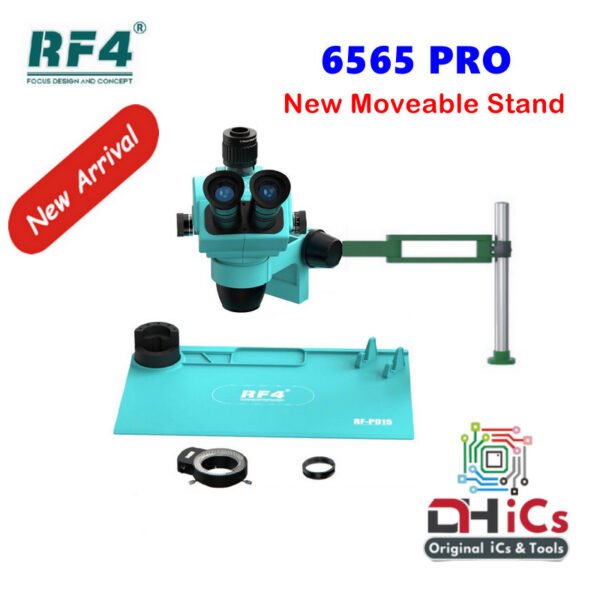 RF4 6565 Pro MicroScope with New Moveable Stand ( with out Mat )