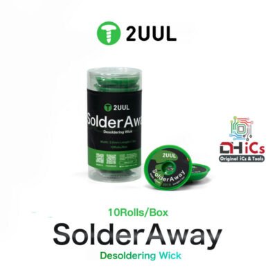 2UUL Solder Away DW11 Desoldering Wick 2.0mm 10Pcs